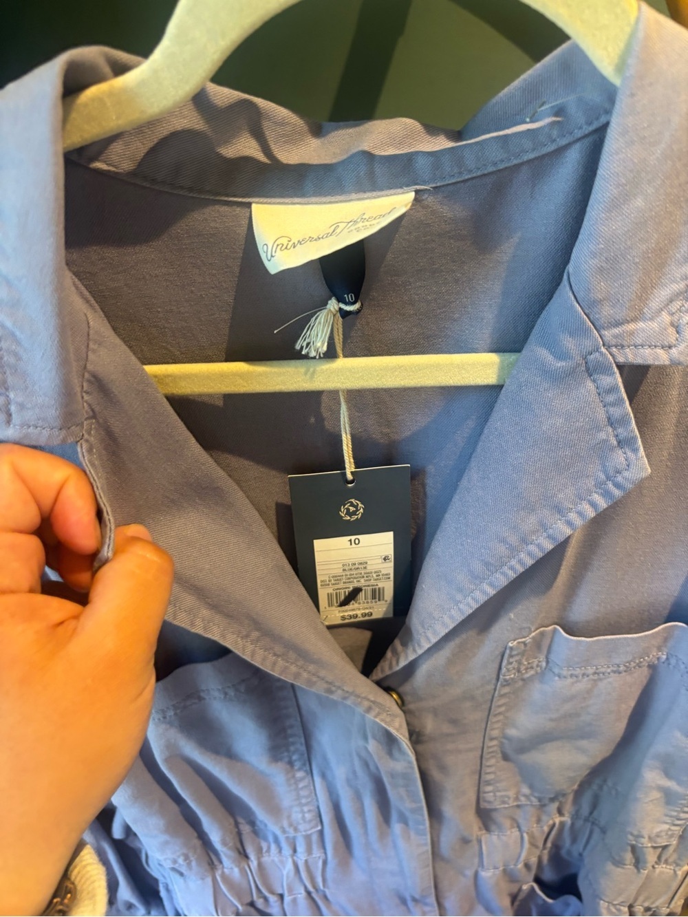 Universal Thread Women’s Light Blue Utility Jumpsuit